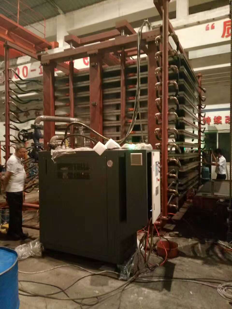工程石、石英石壓機專用模溫機